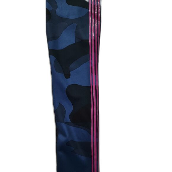 NOLI Warrior Blue Camouflage Leggings Pink Stripes Size XS - Picture 3 of 4